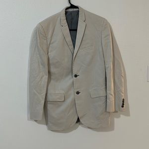 Mens Suit Beige Color Calvin Klein